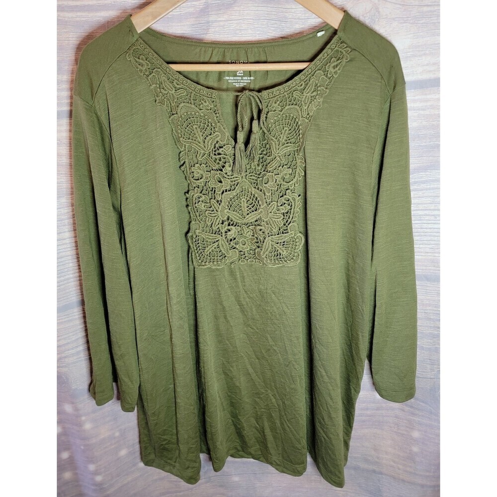 Sonoma Lifestyle Boho Top